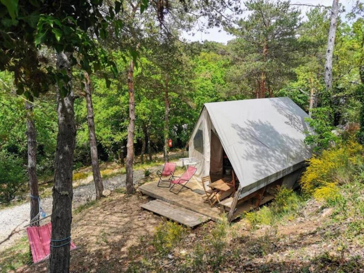 Camping La Grangeonne Esparron-de-Verdon Exteriör bild