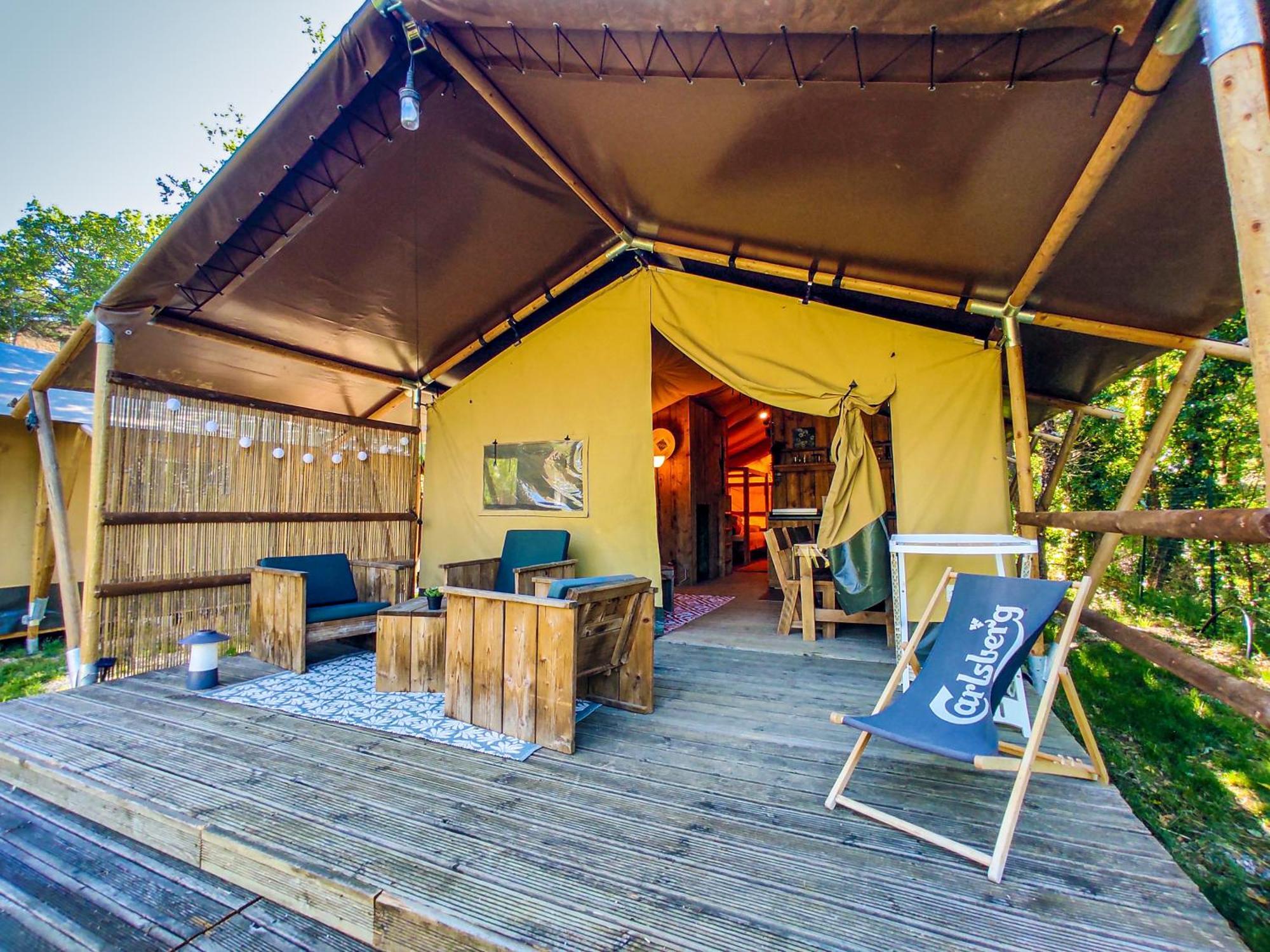 Camping La Grangeonne Esparron-de-Verdon Exteriör bild