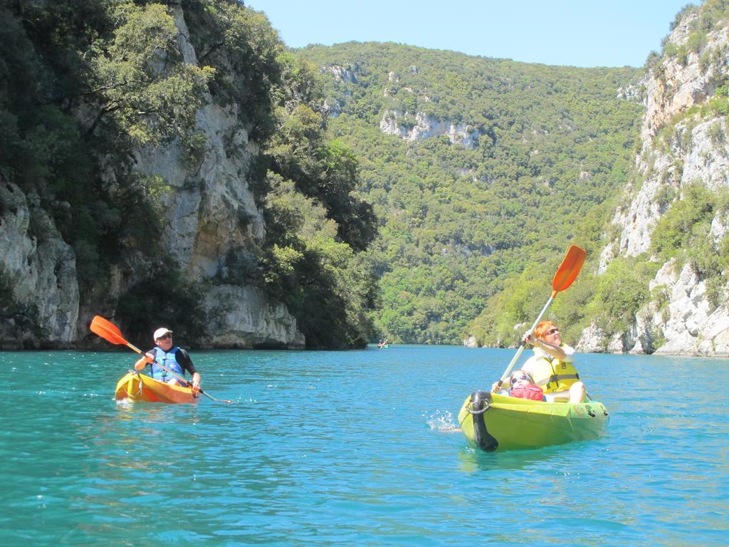 Camping La Grangeonne Esparron-de-Verdon Exteriör bild